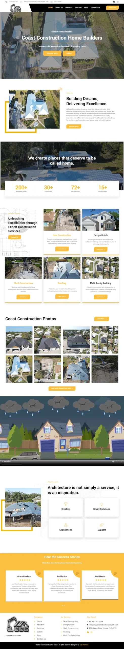 Coast Construction Home Builders